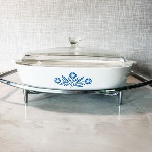 CorningWare 10 inch Casserole with Stand
